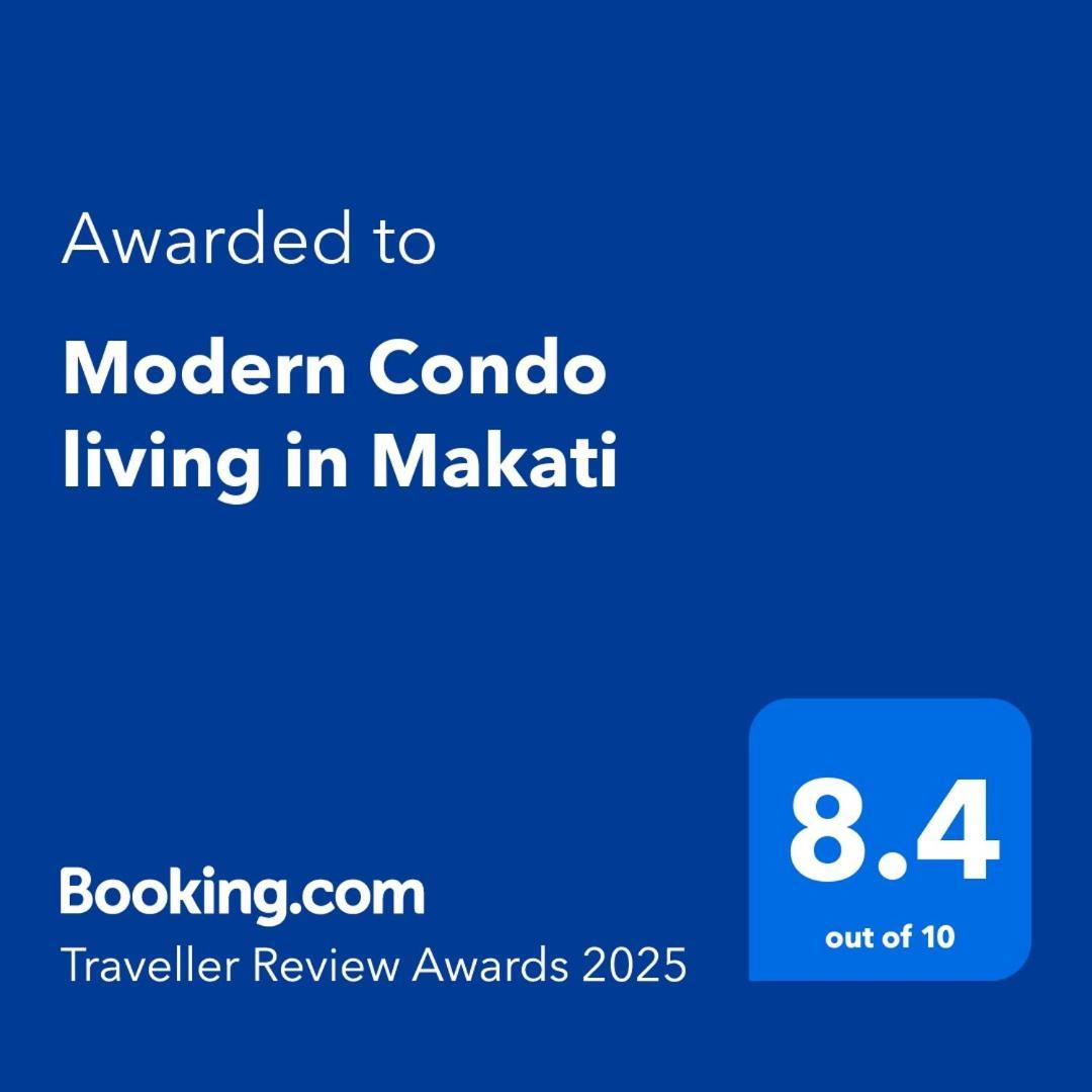 Modern Condo Living In Makati Манила Экстерьер фото